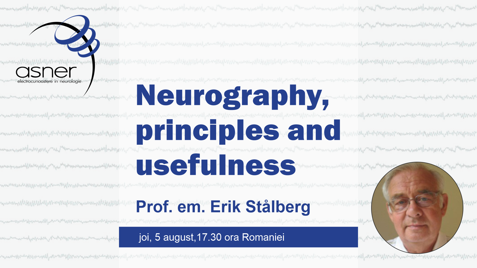 Webinar ASNER - Neurography, principles and usefulness