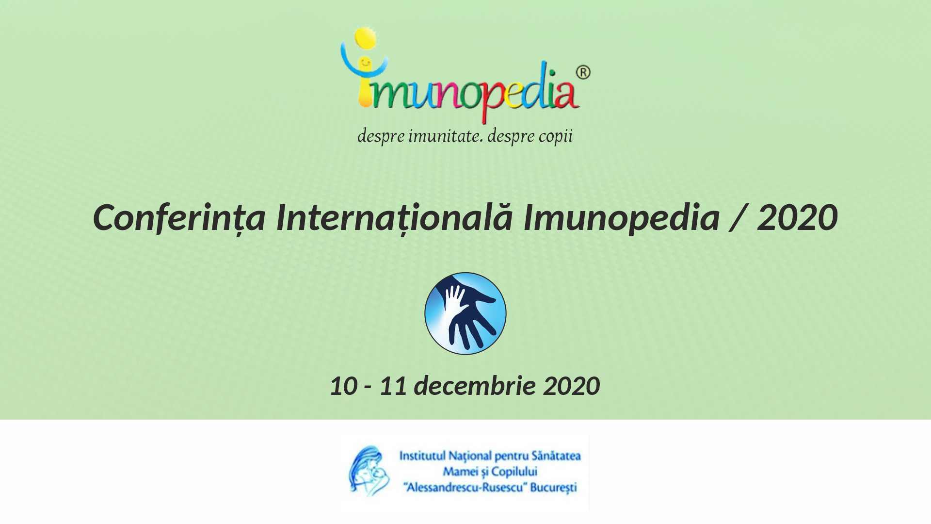 Conferinta IMUNOPEDIA